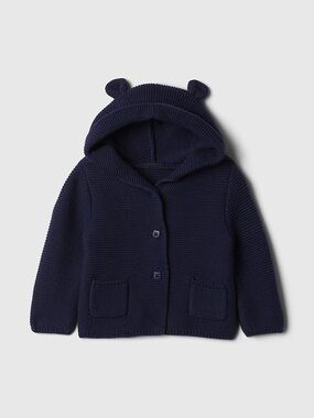 Navy Blue Baby Bear Cardigan from Gap